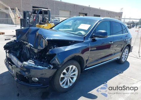 2016 Audi Q5 Premium Plus z USA, uszkodzony, nr VIN WA1L2AFP0GA129288